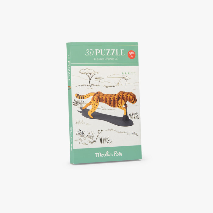 Puzzle 3D del ghepardo - Moulin Roty