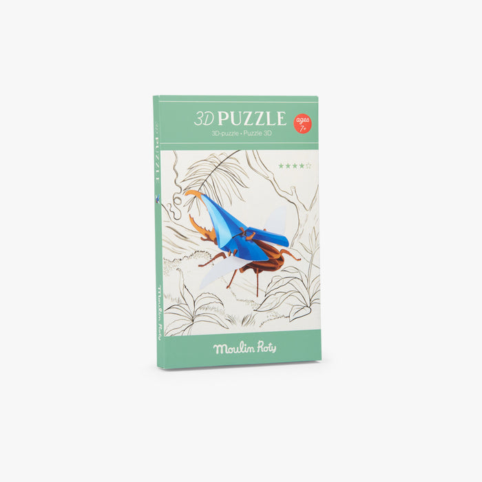 Puzzle 3D dello scarabeo di Ercole - Moulin Roty