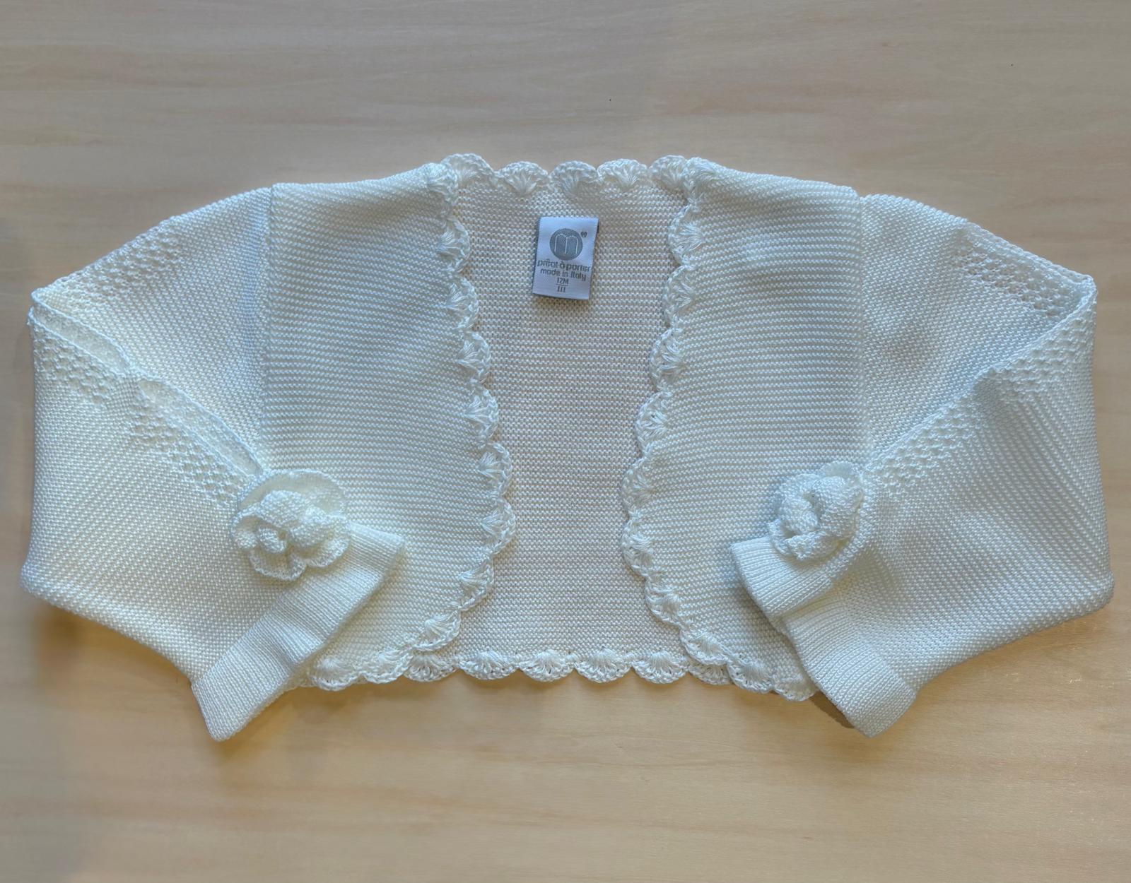 Giacchetta/Coprispalle Cerimonia Bianco - Marlù