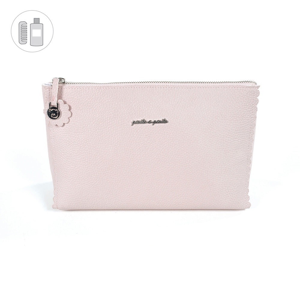 Beauty case nascita modello BISCUIT rosa — pasito a pasito