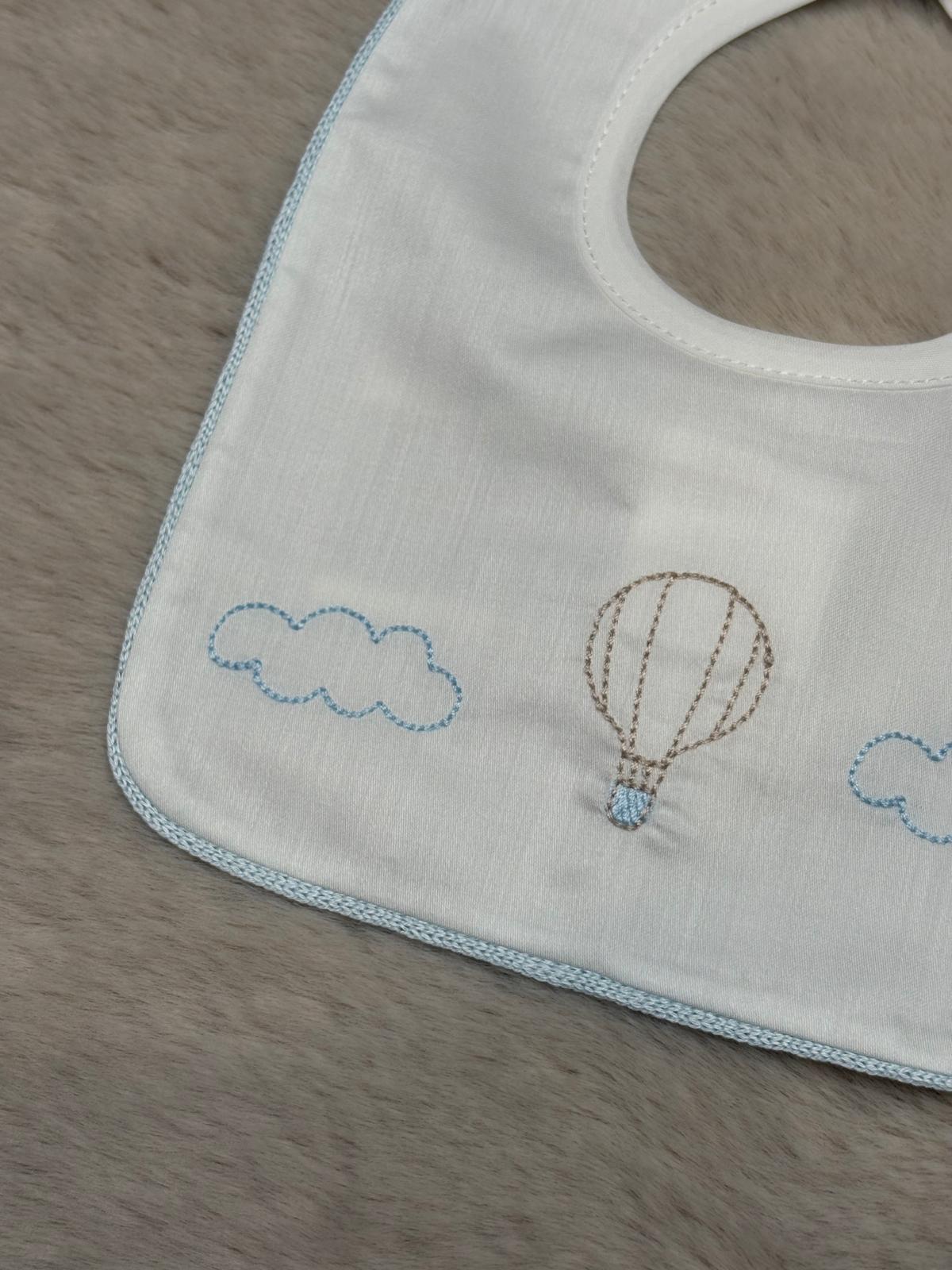 Bavetta tema "Mongolfiera" Azzurro - Marlù