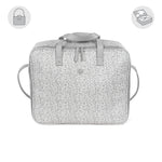 VALIGIA nascita FLOWER MELLOW GRIGIO - pasito a pasito