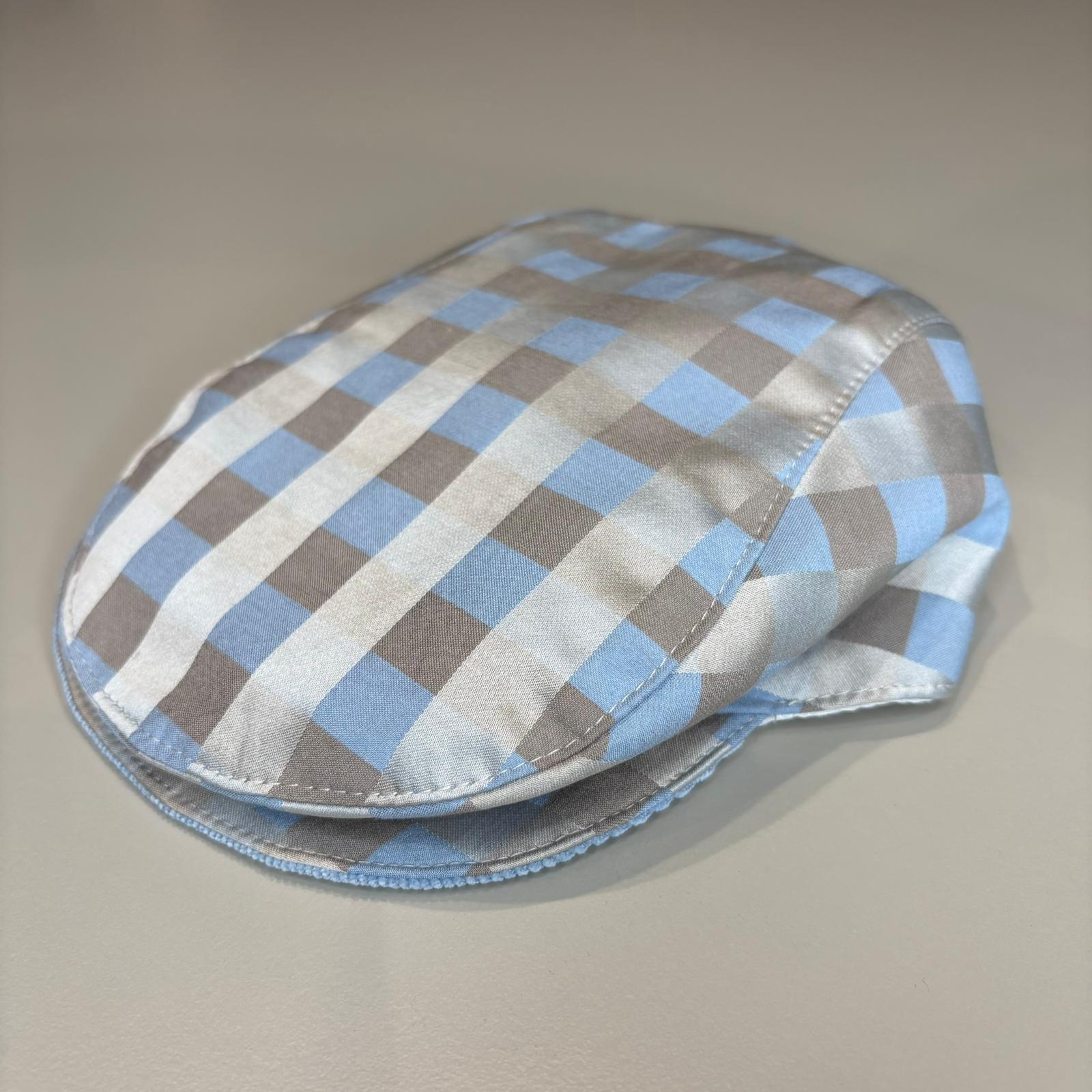 Cappellino da Cerimonia Azzurro Bimbo - Marlù