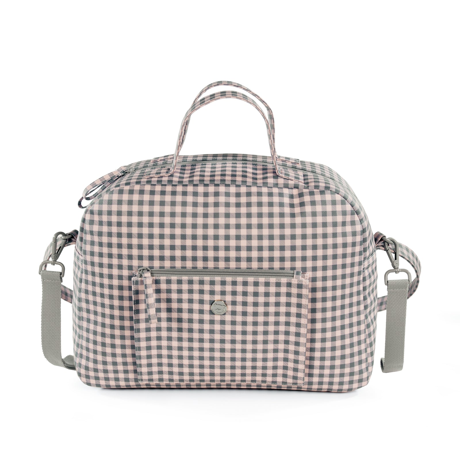 BORSA FASCIATOIO TOGETHER ROSA/GRIGIO