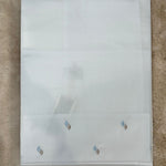 Set 3Pz Lenzuolino con Ricamo Tortora e Azzurro - Marlù