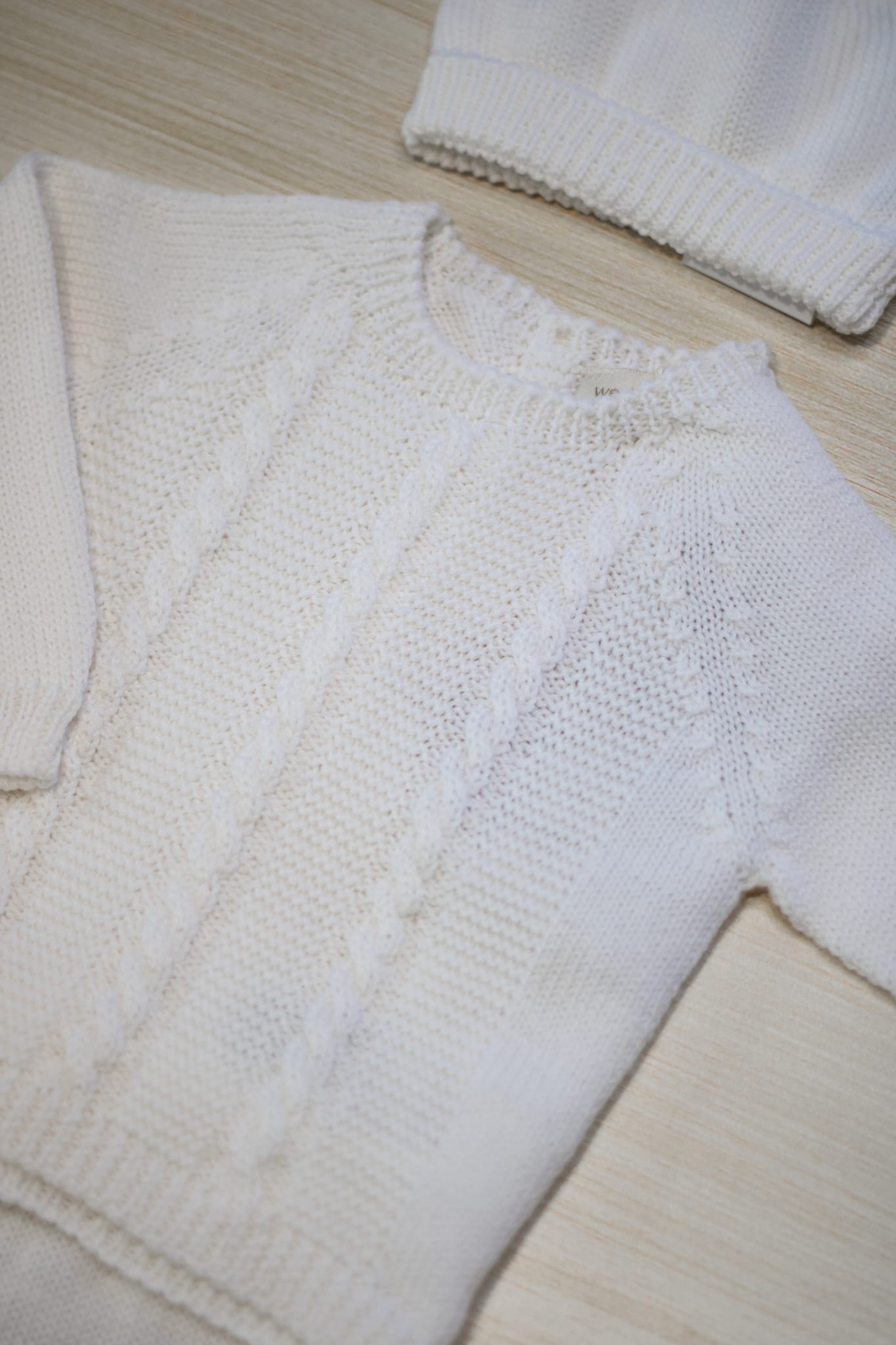 Completo 3 pezzi panna - wedoble