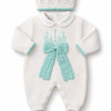 Set 3Pz Fiocco Verde Tiffany - Marlù
