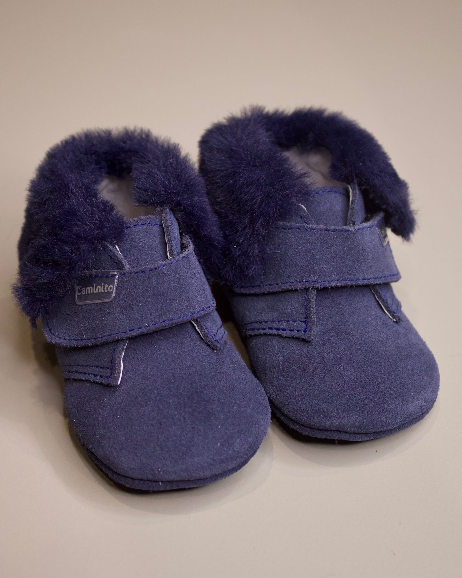 Scarpette Camoscio Blu - Caminito