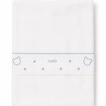Set Lenzuola Azzurro Orsetto Pois - Marlù