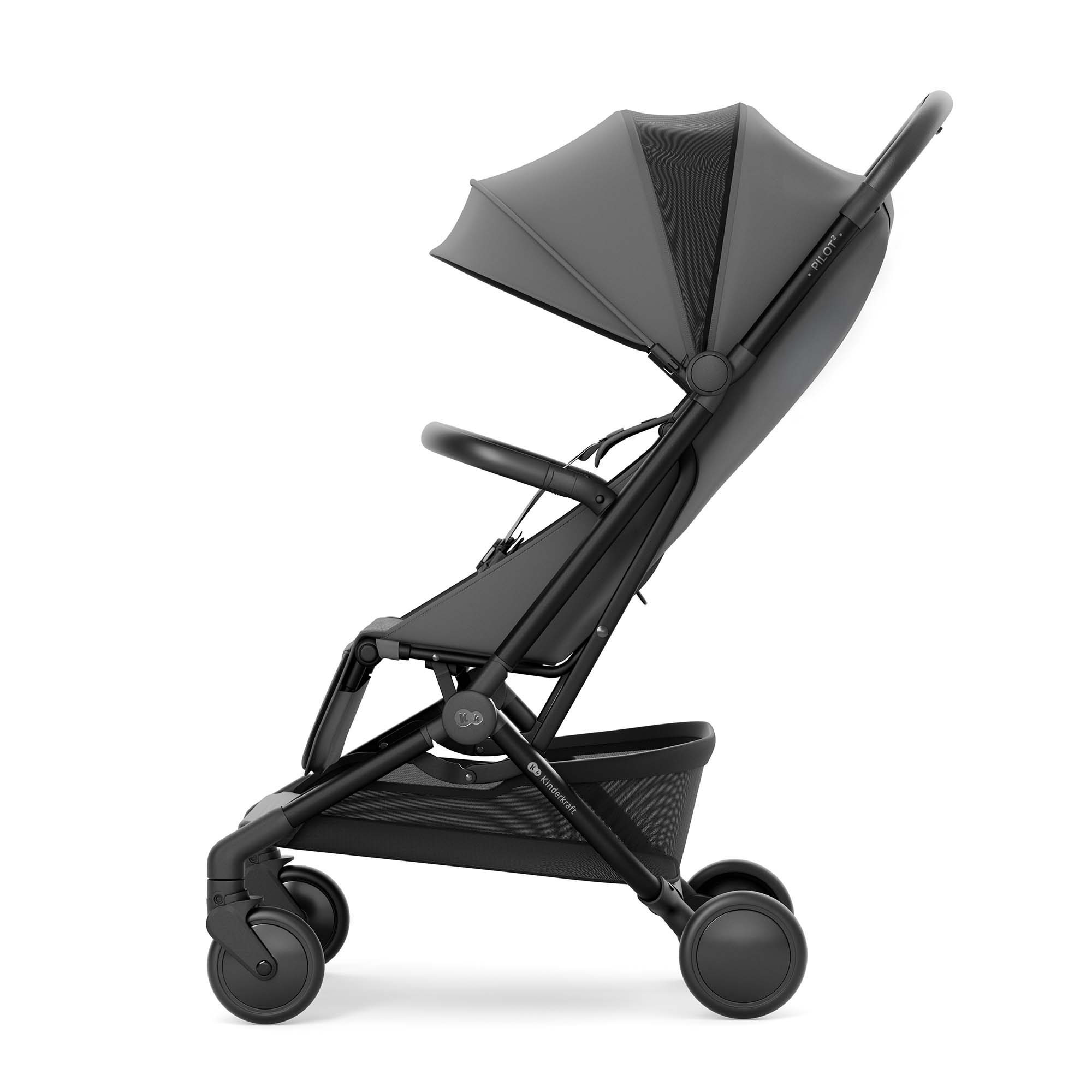 Passeggino per aereo PILOT 2 Grigio - Kinderkraft