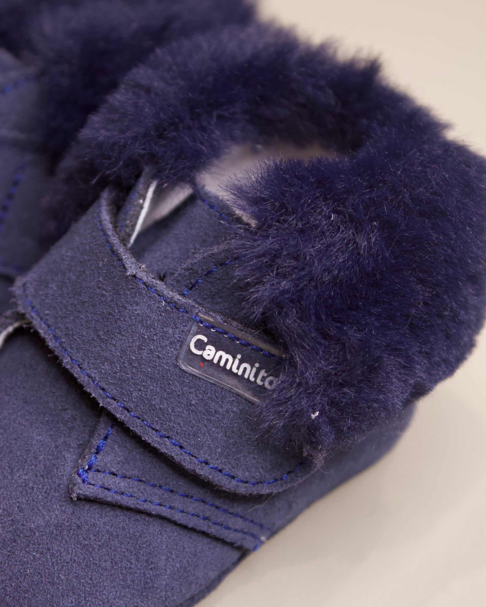 Scarpette Camoscio Blu - Caminito