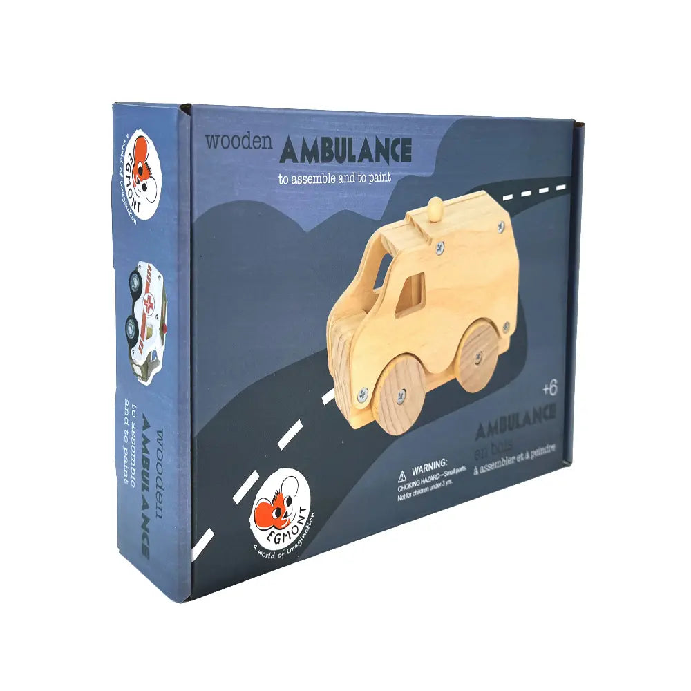 Ambulanza in legno fai da te - Egmont Toys