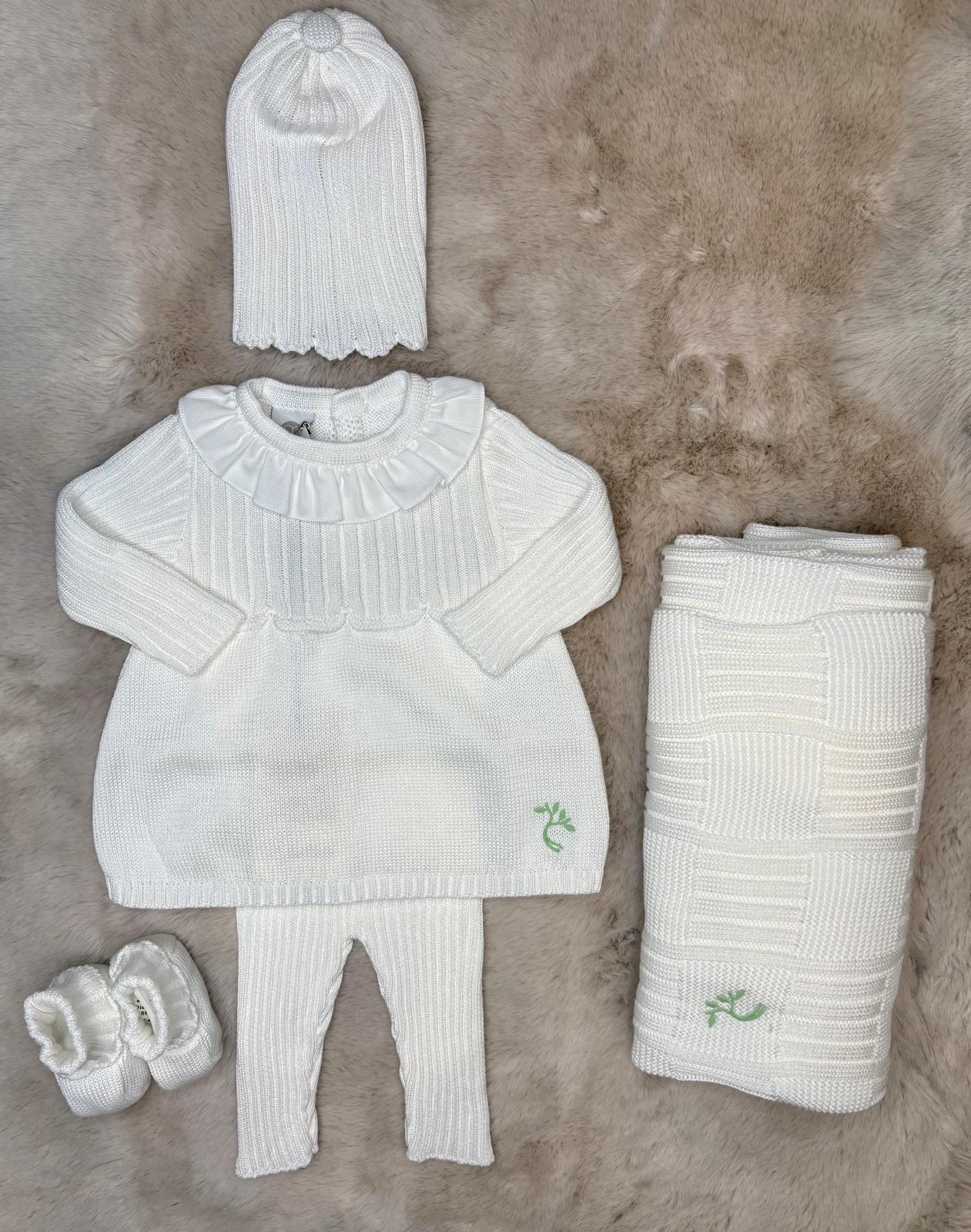 Set 5Pz Collezione "Radici" in bianco - Marlù