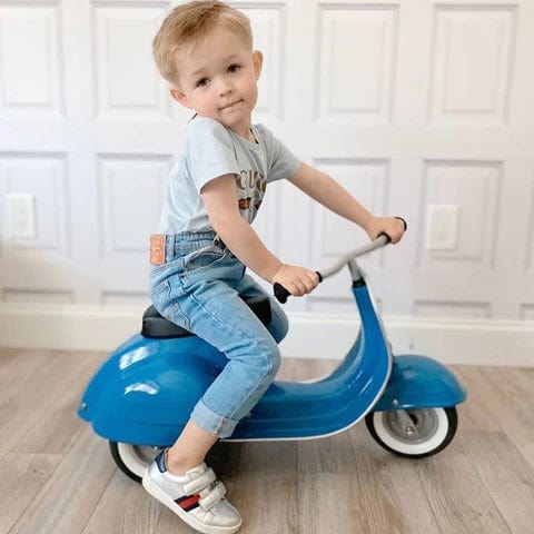 PRIMO Ride On Kids Vespa Blu - AmbossToys