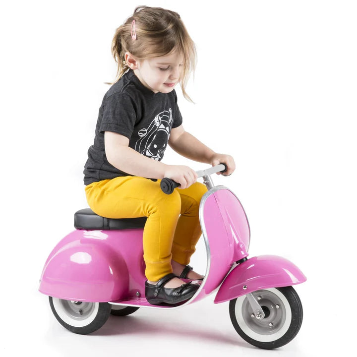 PRIMO Ride On Kids Vespa Rosa - AmbossToys