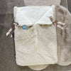 Baby sacco beige in misto lana - Juliana
