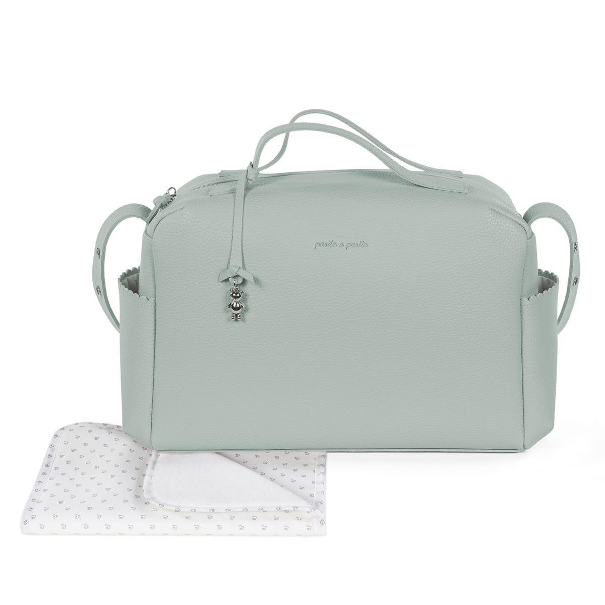Borsa fasciatoio per passeggino modello ICON verde Pasito a pasito