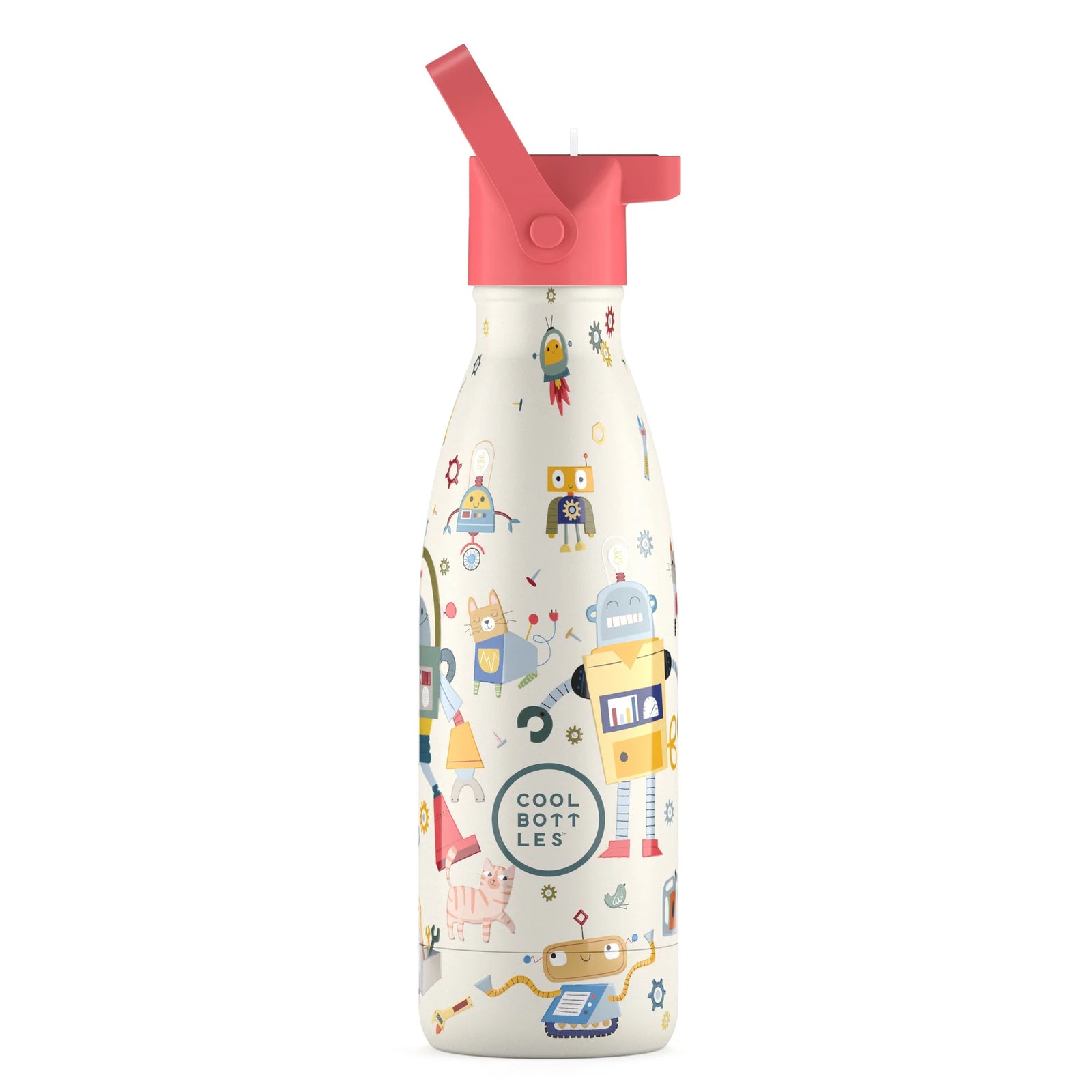 Borraccia Messy Robots 350ml - Cool Bottles