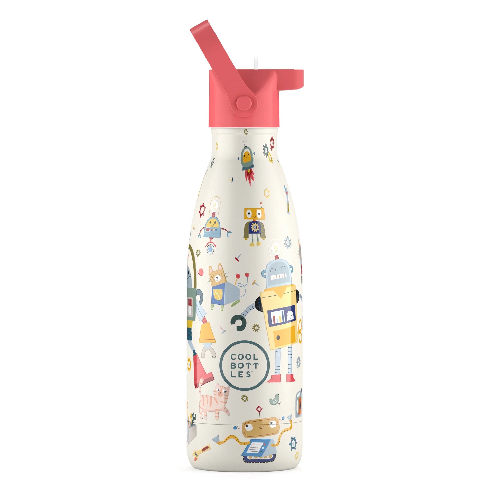 Borraccia Messy Robots 350ml - Cool Bottles