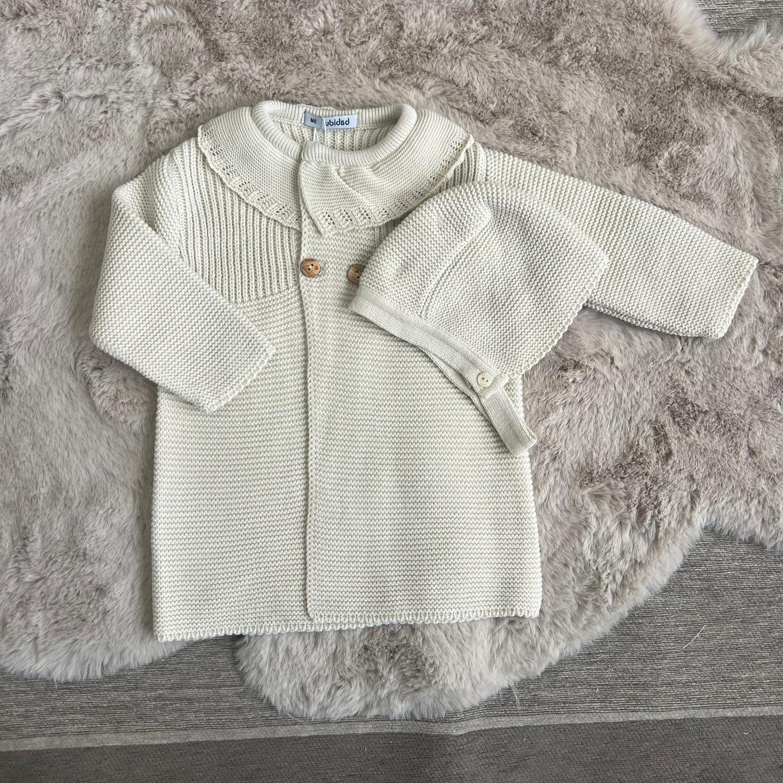 Cappottino bimba beige invernale 