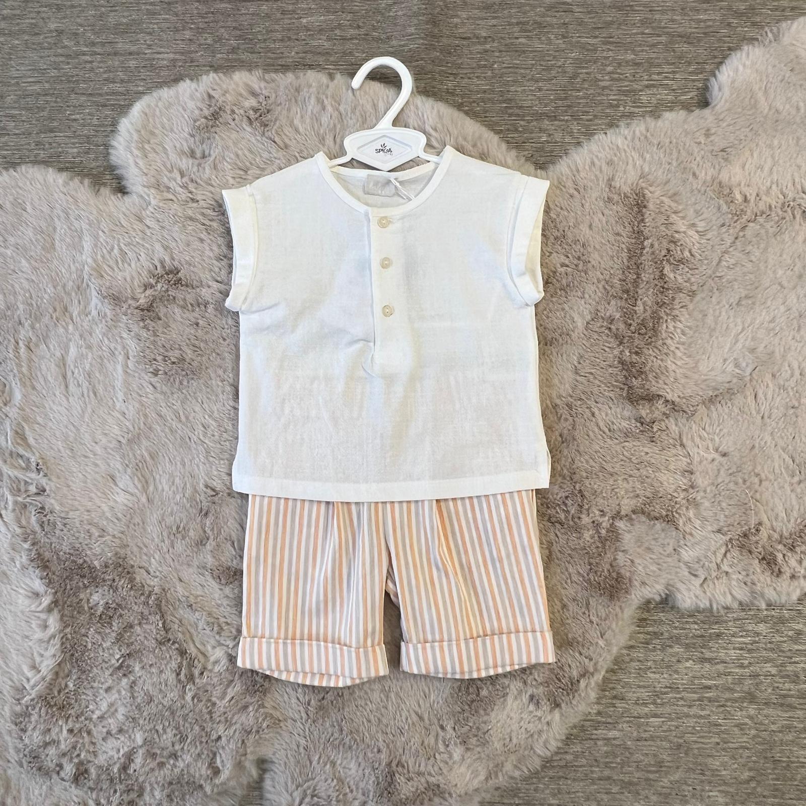 Coordinato bambino estivo Lalalù 2 pezzi - dalla 6 alla 24 Mesi