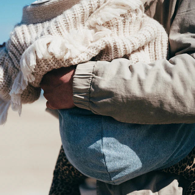 Marsupio Per Neonato In Denim - Wildride
