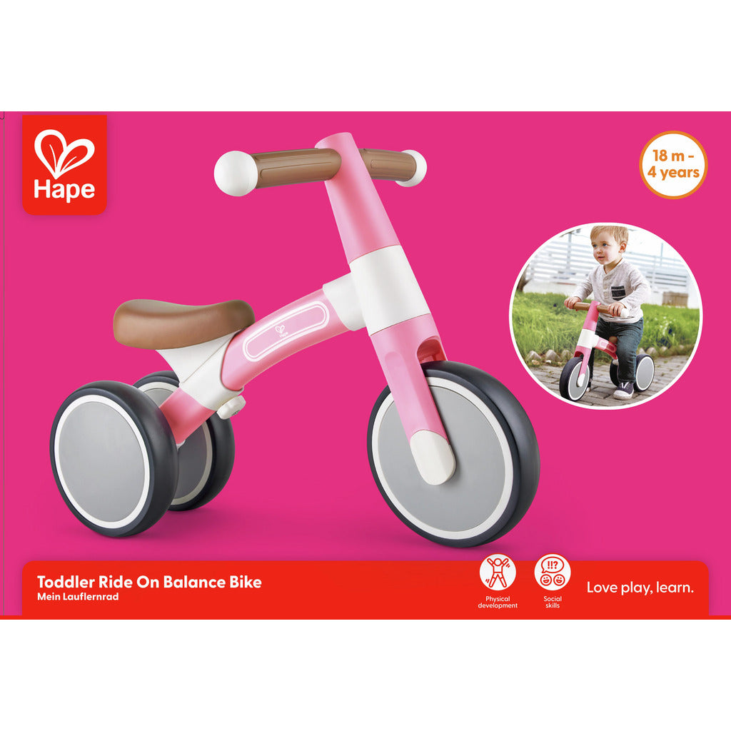 La mia prima Balanced Bike Rosa - Hape
