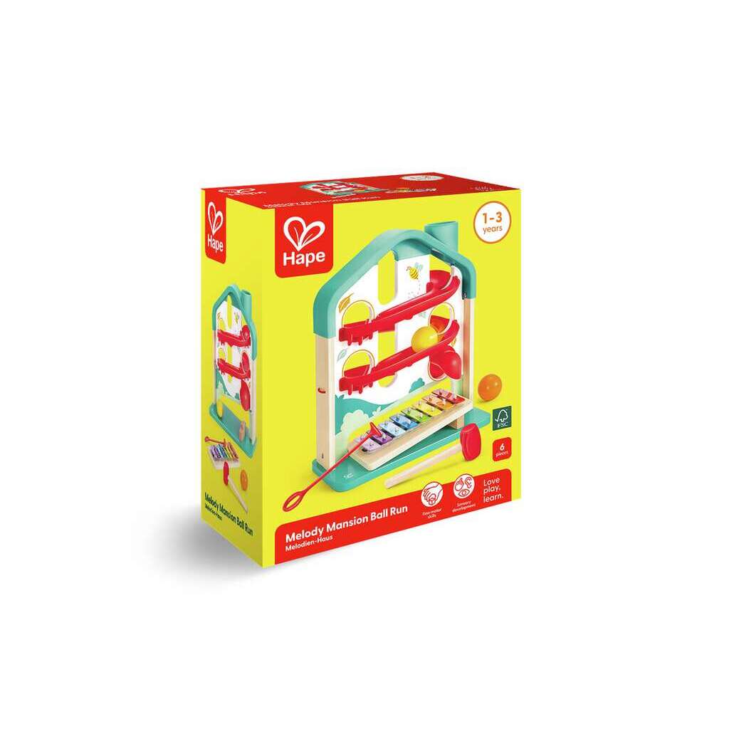 Pista in discesa e xilofono - Hape