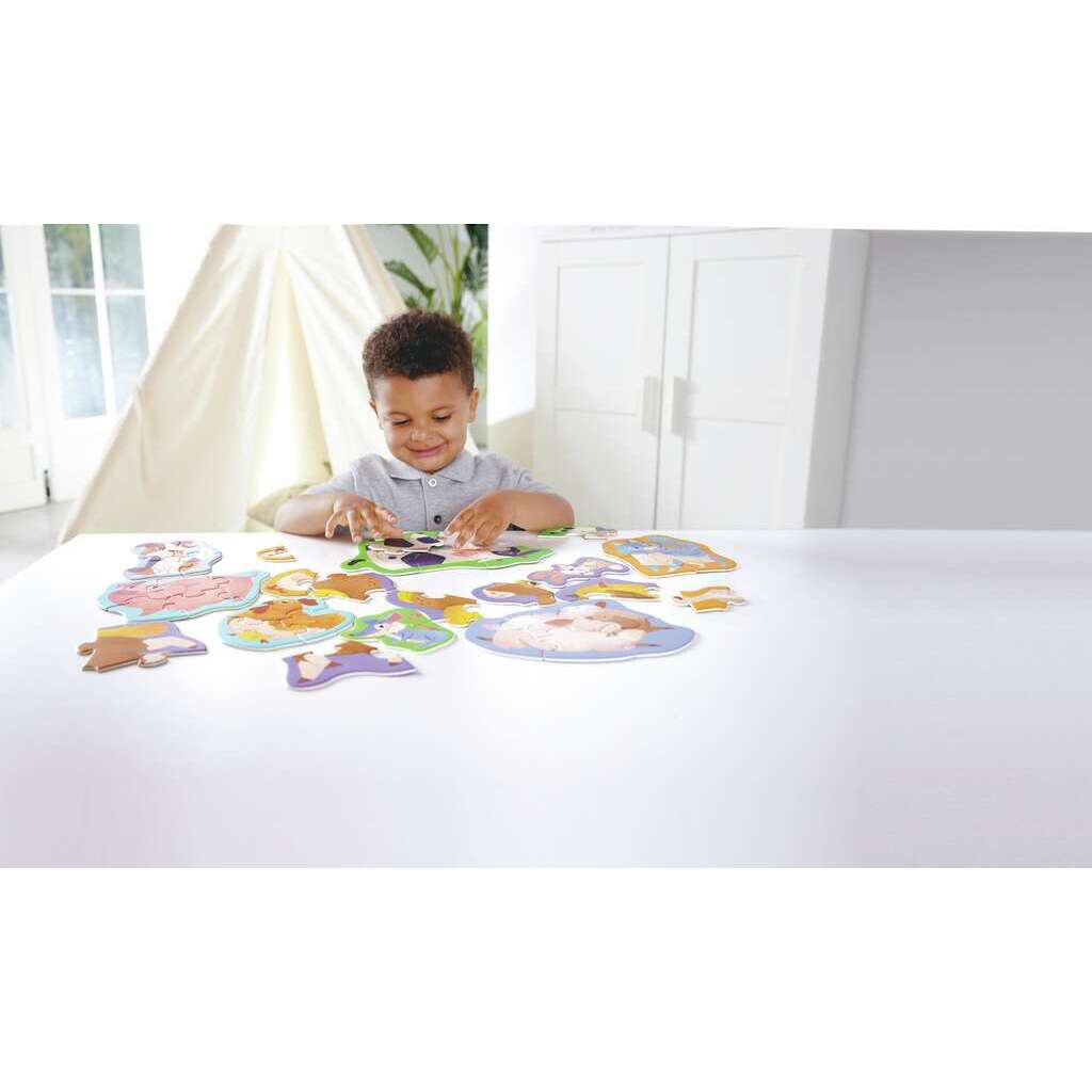 Puzzle amici della fattoria - Hape