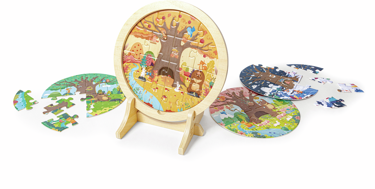 Puzzle 4 stagioni - Hape
