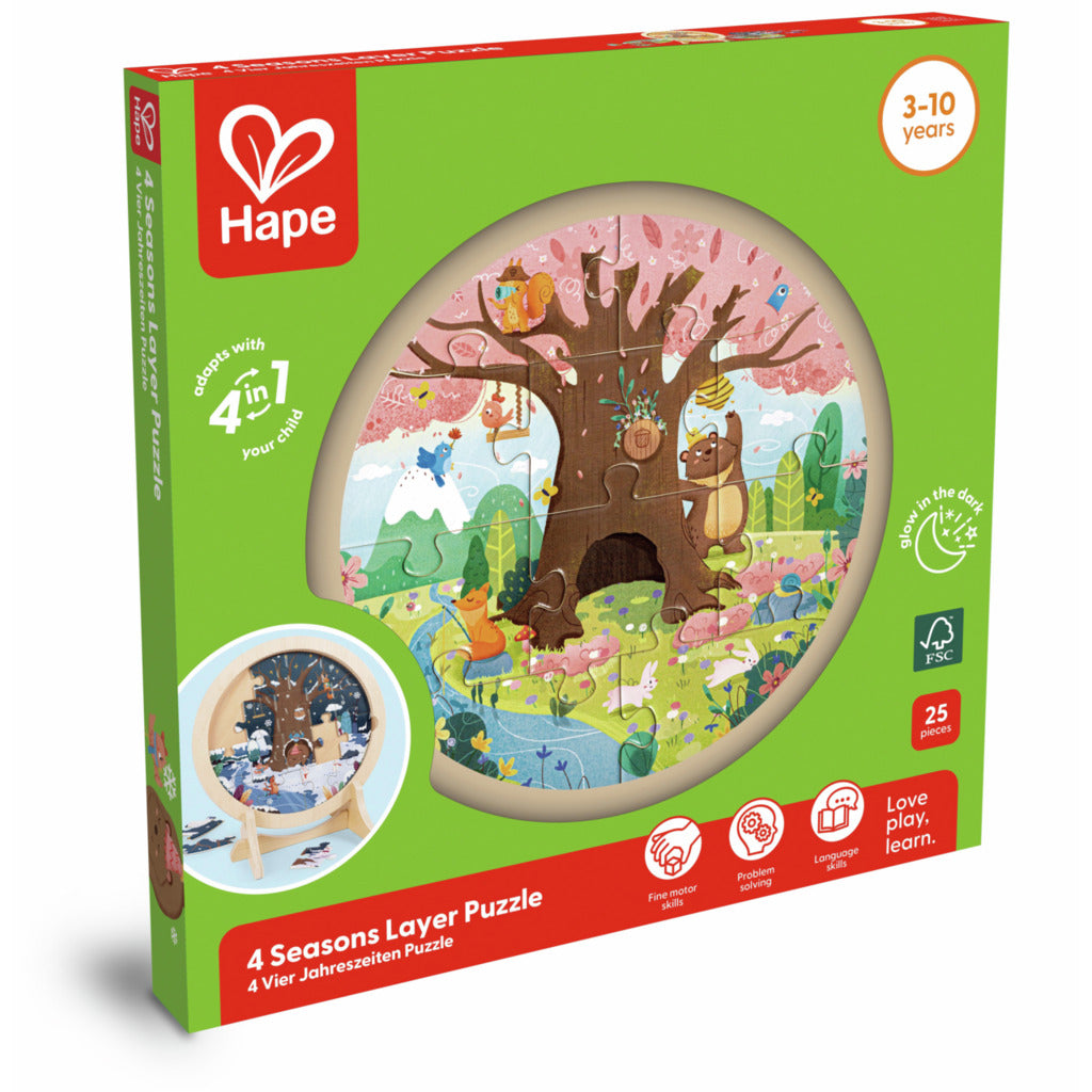 Puzzle 4 stagioni - Hape