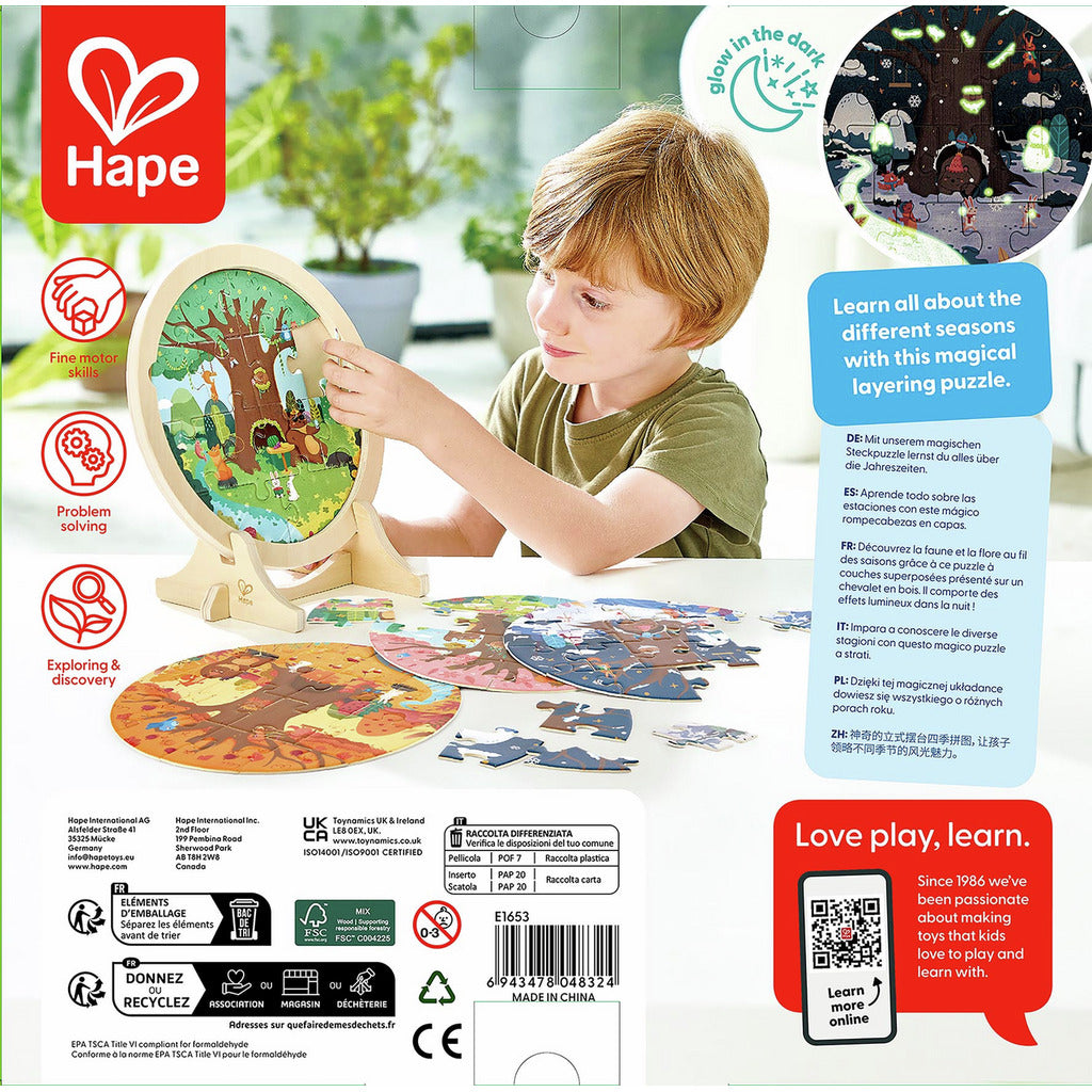 Puzzle 4 stagioni - Hape