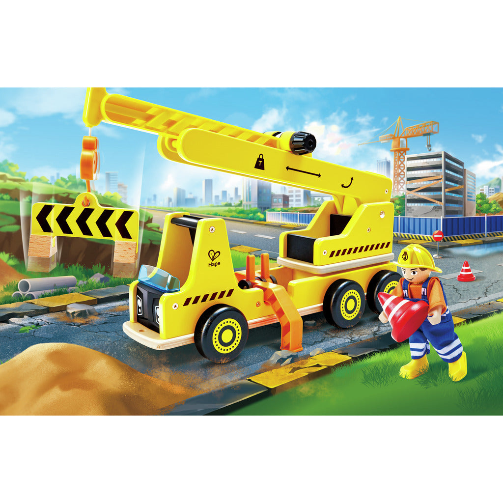 Gru mobile e set da costruzione - Hape