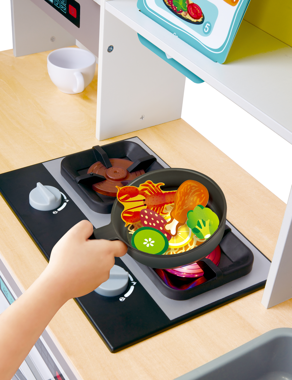 Cucina Deluxe con friggitrice e ventola - Hape