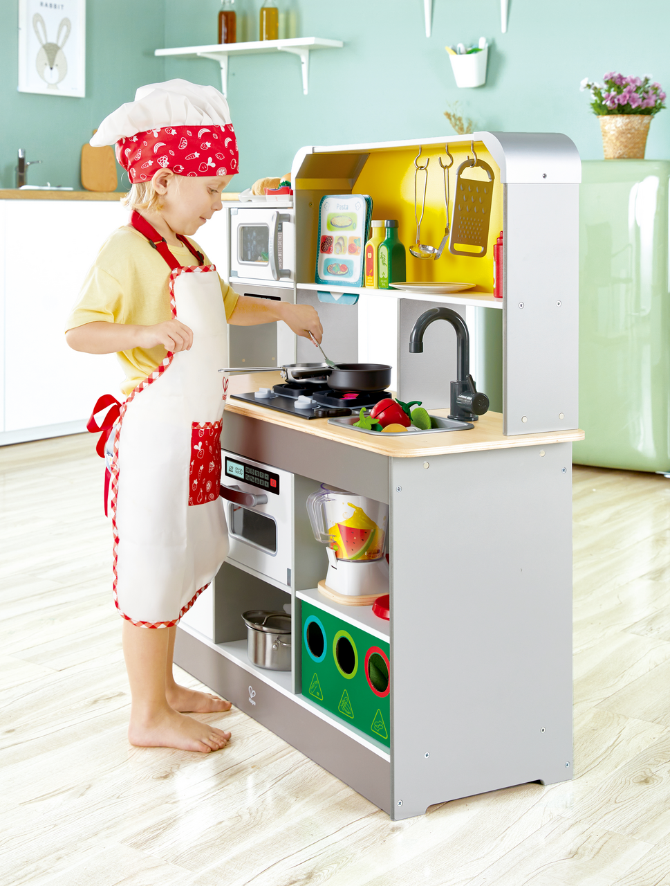 Cucina Deluxe con friggitrice e ventola - Hape
