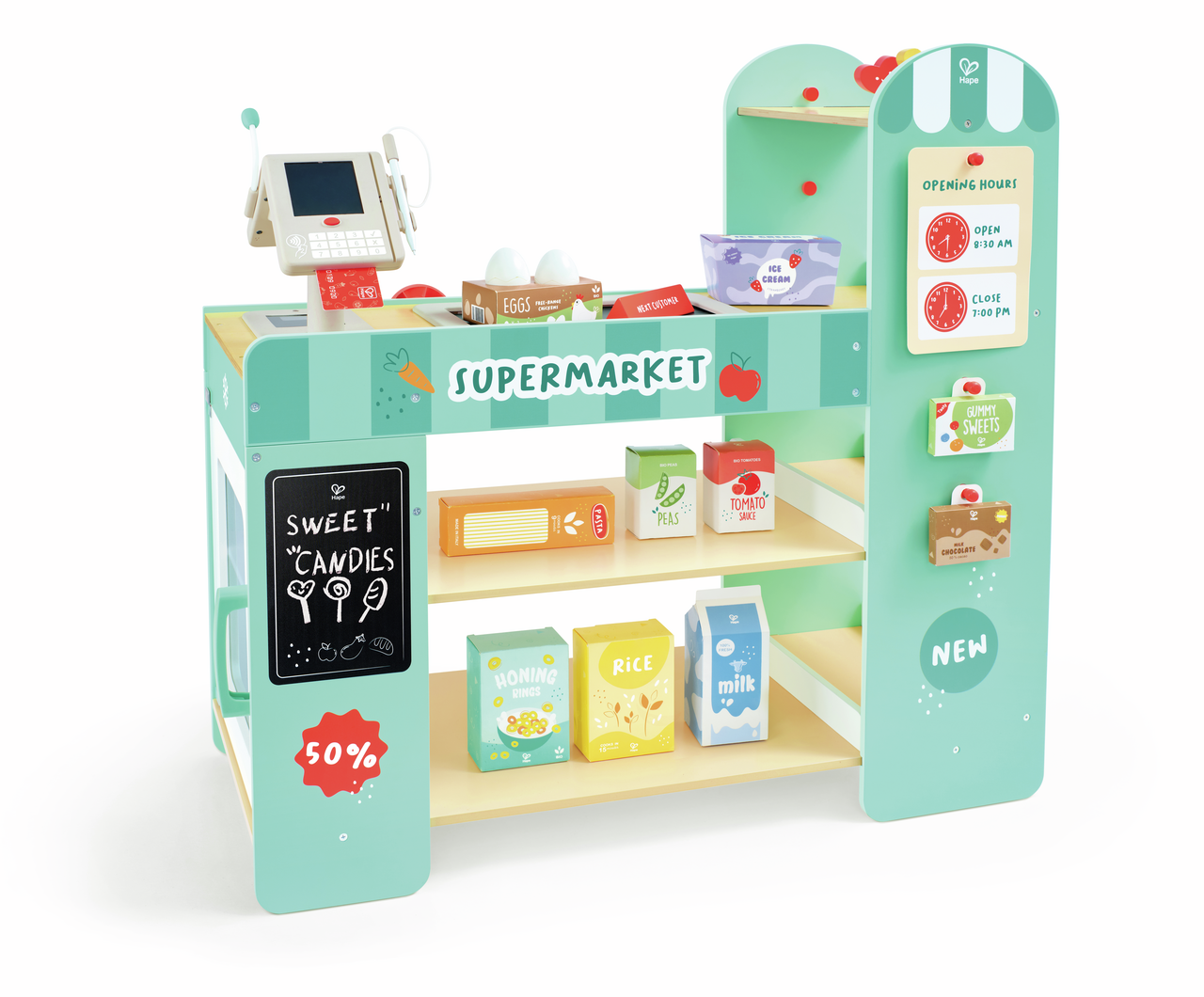 Supermercato smart in legno - Hape