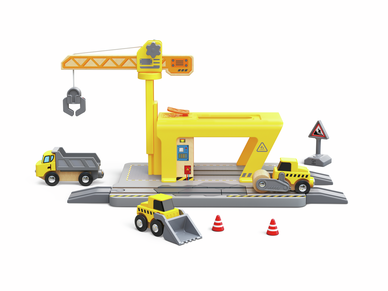 Set ferroviario con gru - Hape