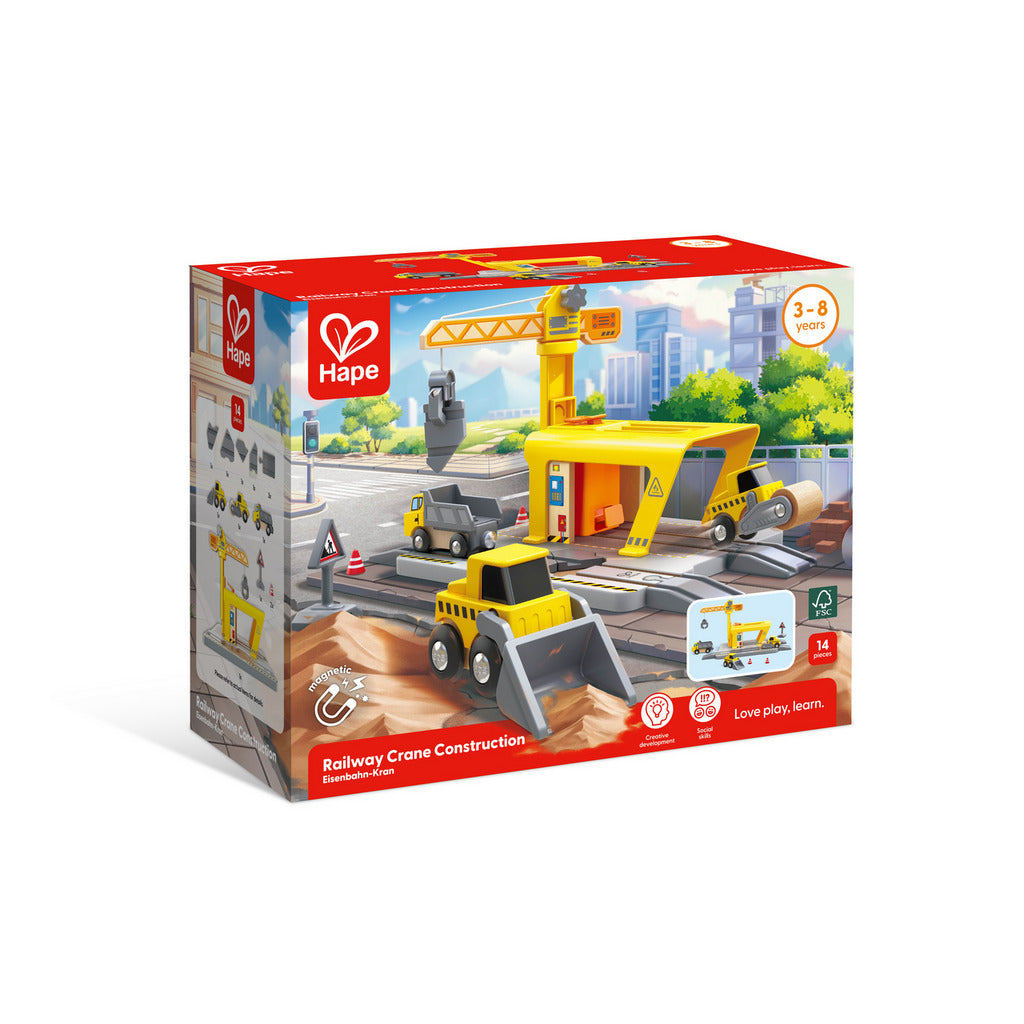 Set ferroviario con gru - Hape