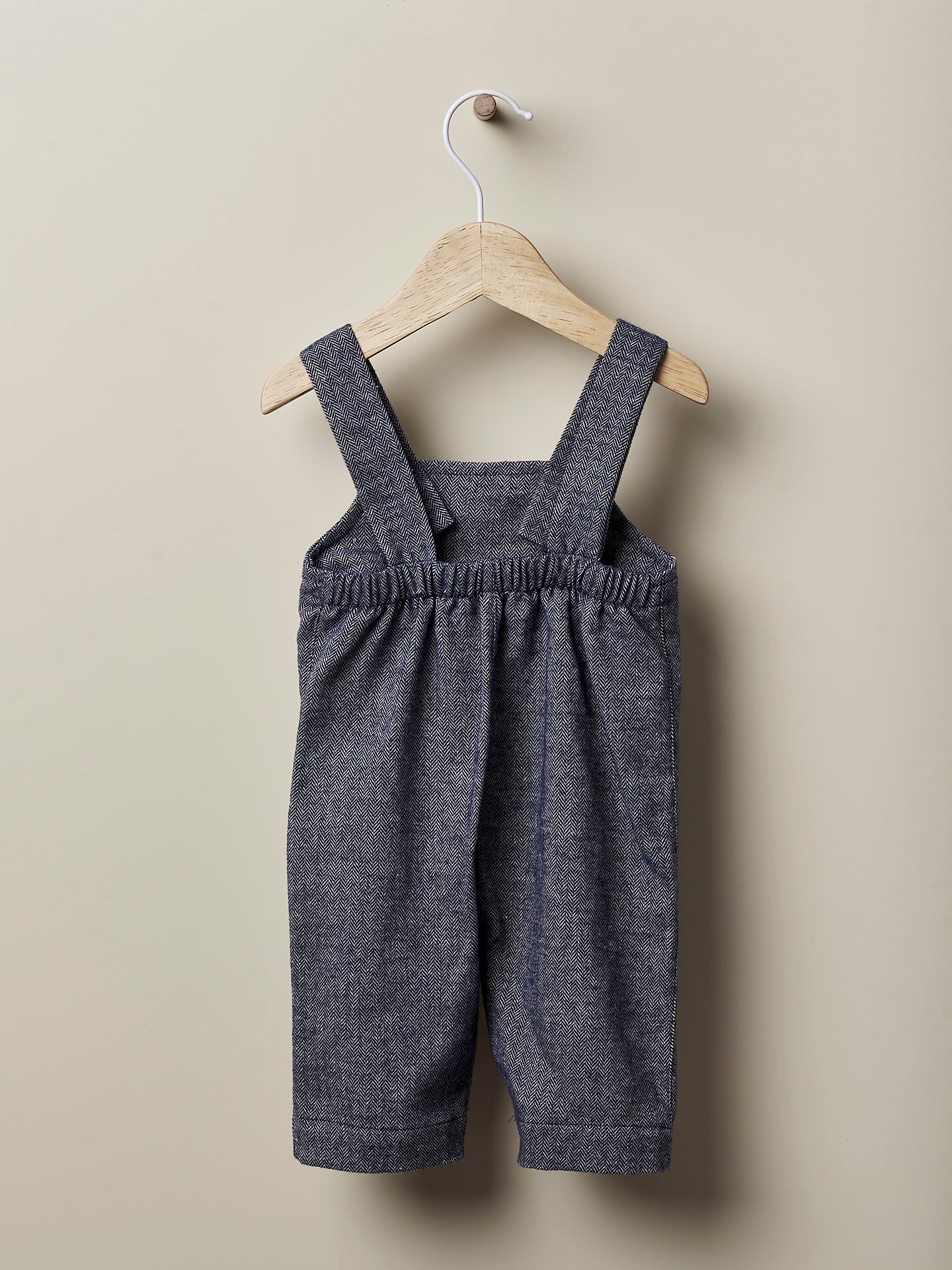 Salopette Grigia + Camicia Body dalla 3 alla 12 mesi - WEDOBLE