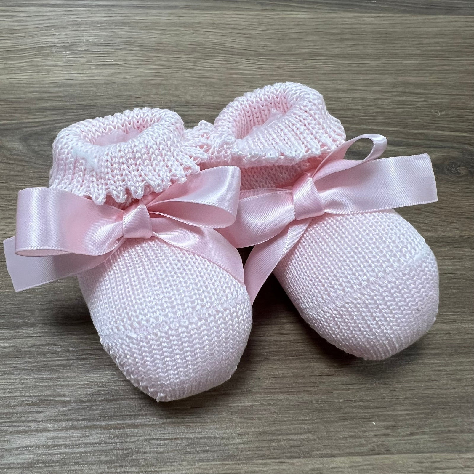 Scarpette rosa estive prima nascita in cotone
