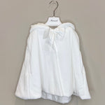 Mantellina bianca con Cappuccio - Ninnaoh