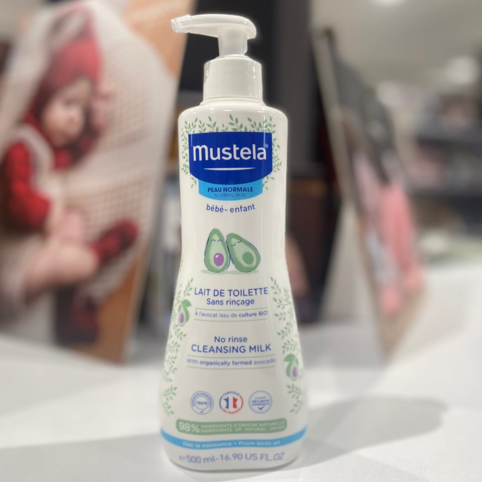 LATTE TOILETTE 500 ML - Mustela