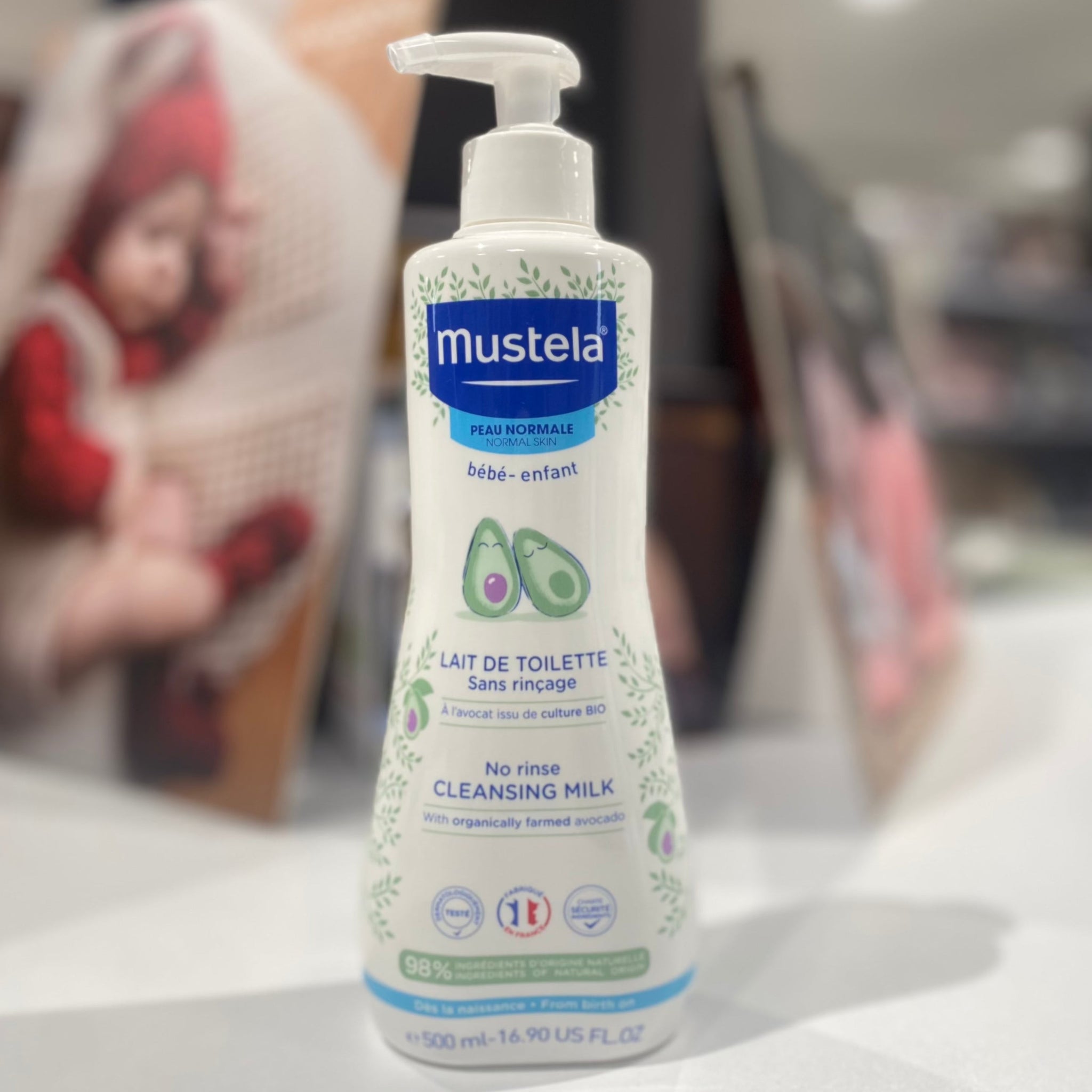 LATTE TOILETTE 500 ML - Mustela