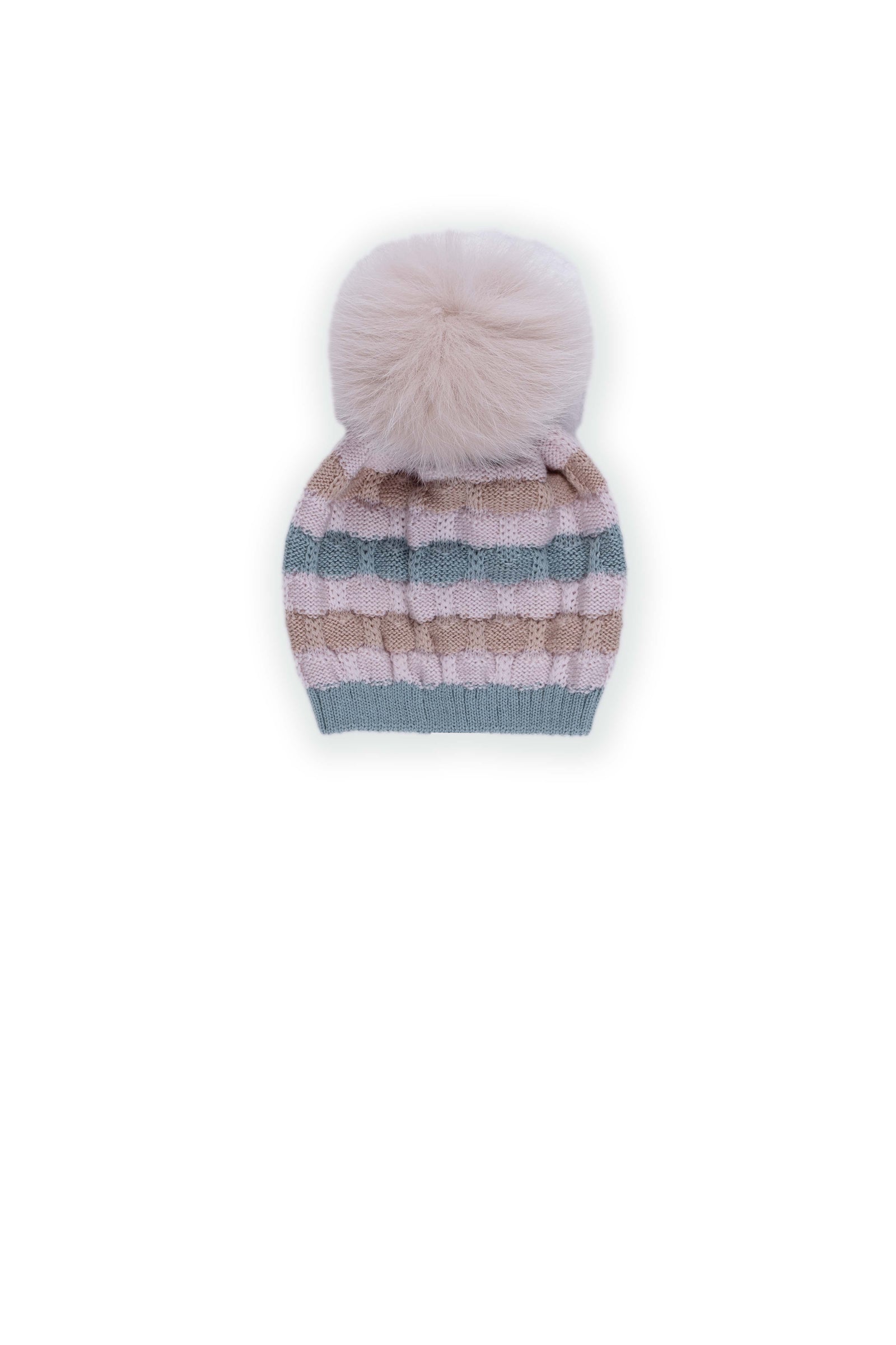 Cappello in lana pompon - Marlù