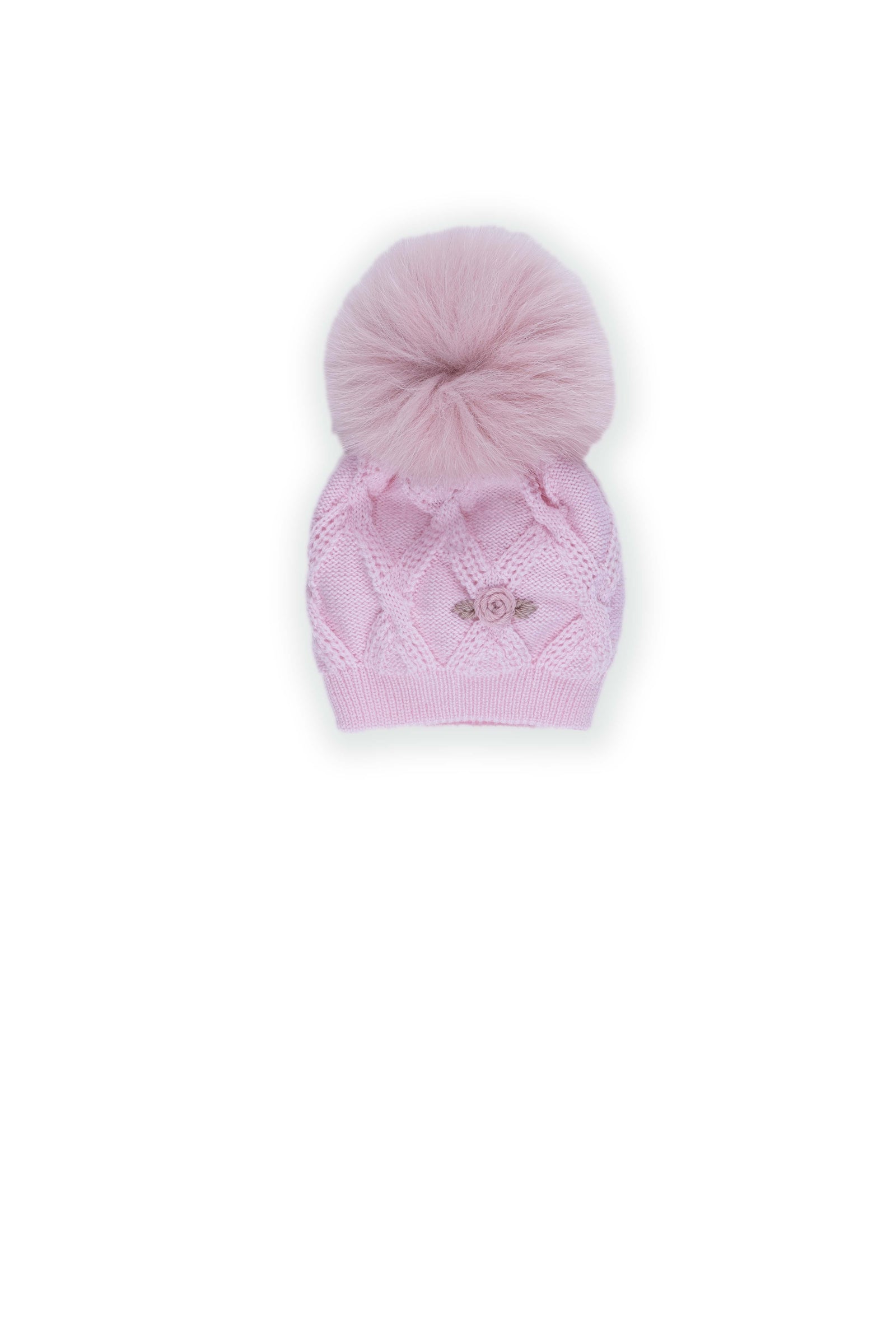 Cappello in lana pompon - Marlù