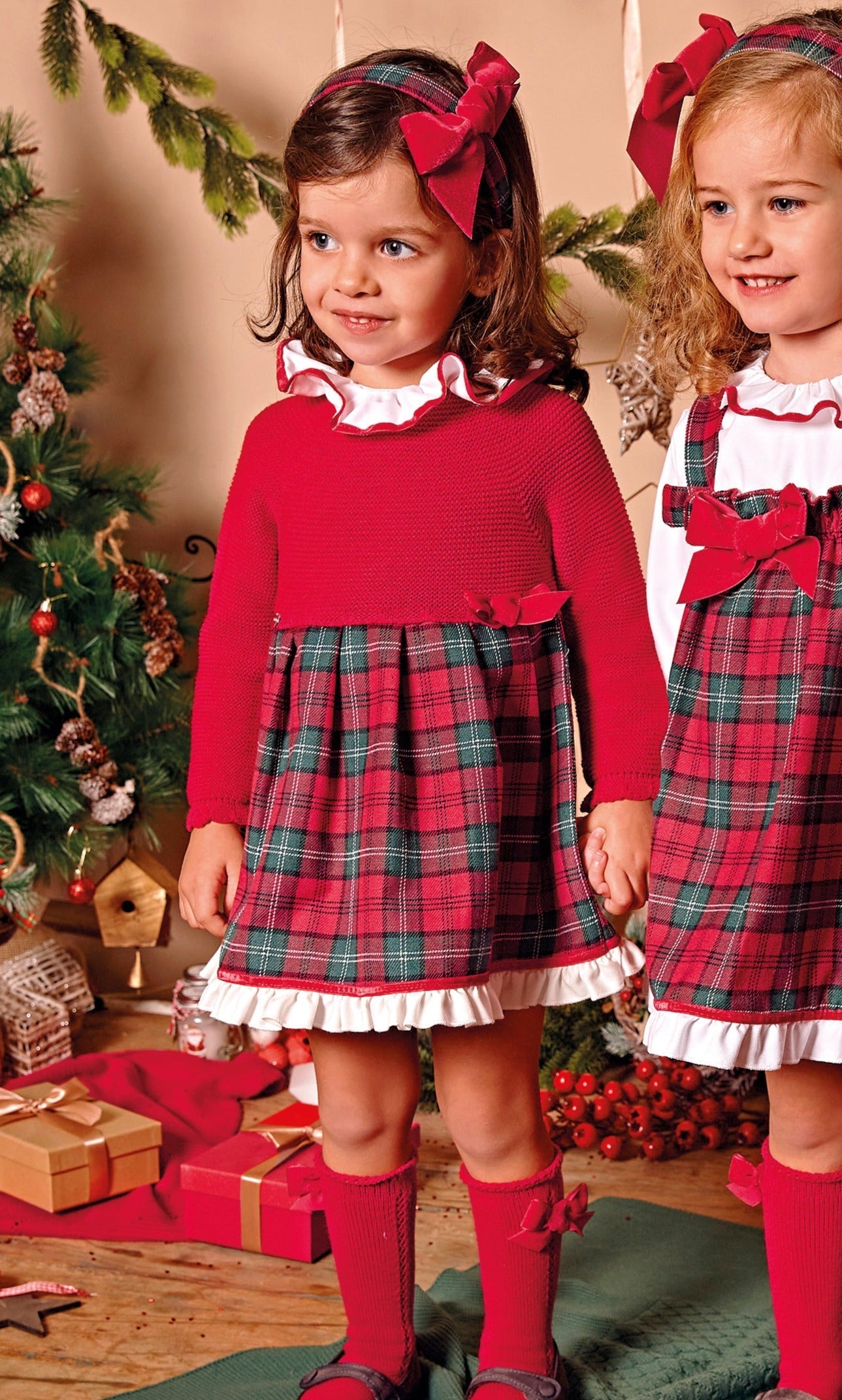 Abito Tartan bimba