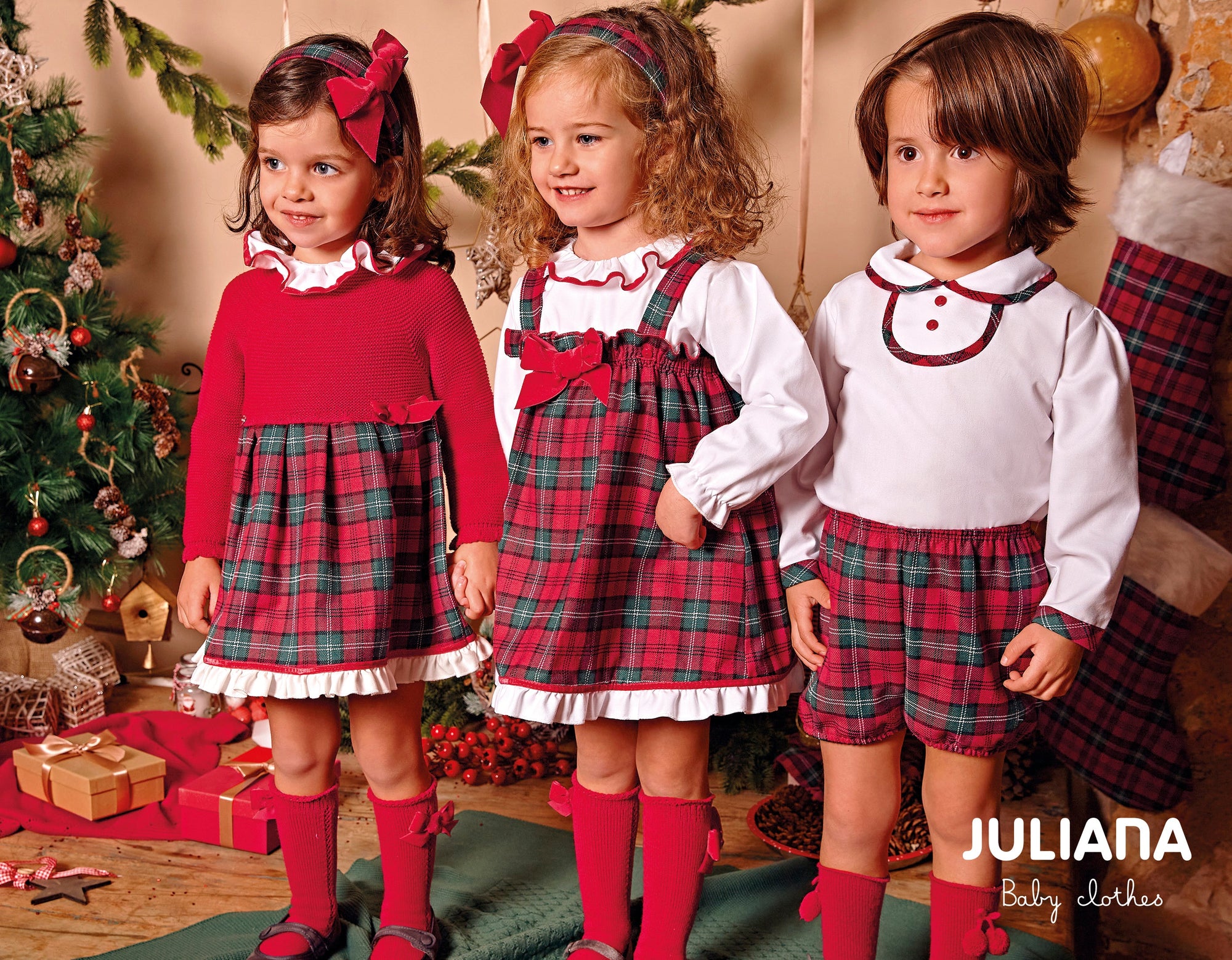 Abito Tartan bimba
