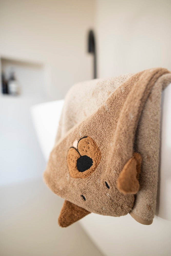Asciugamano con cappuccio | 75x75cm - Mr. Dog - Trixie