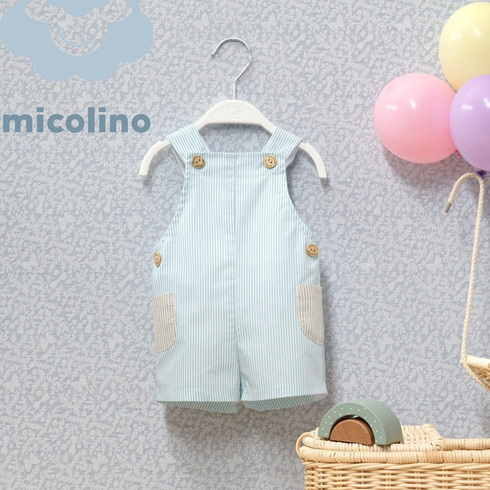 Salopette bambino estivo - dalla 3 alla 18 Mesi