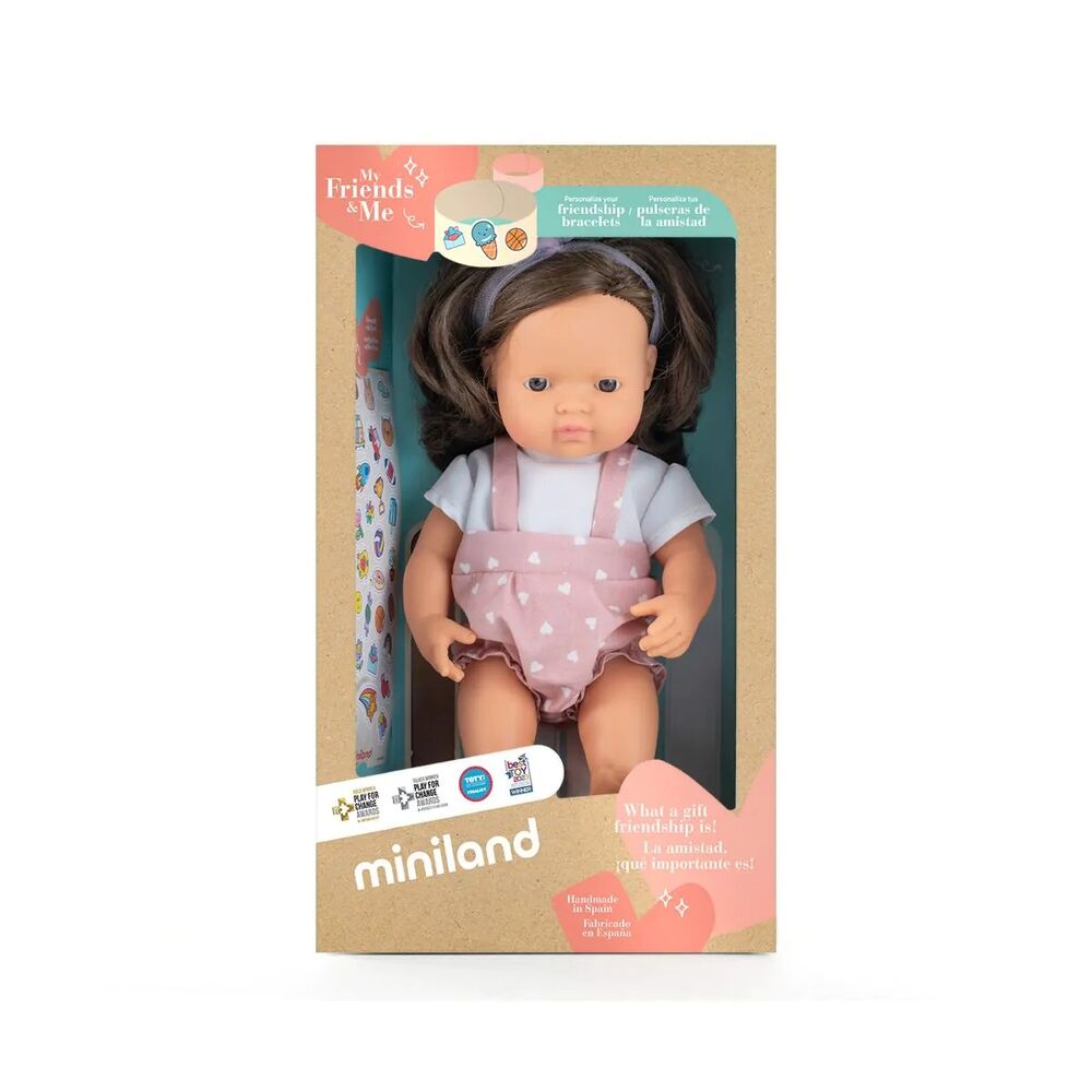 Bambola Castana 38cm - Miniland